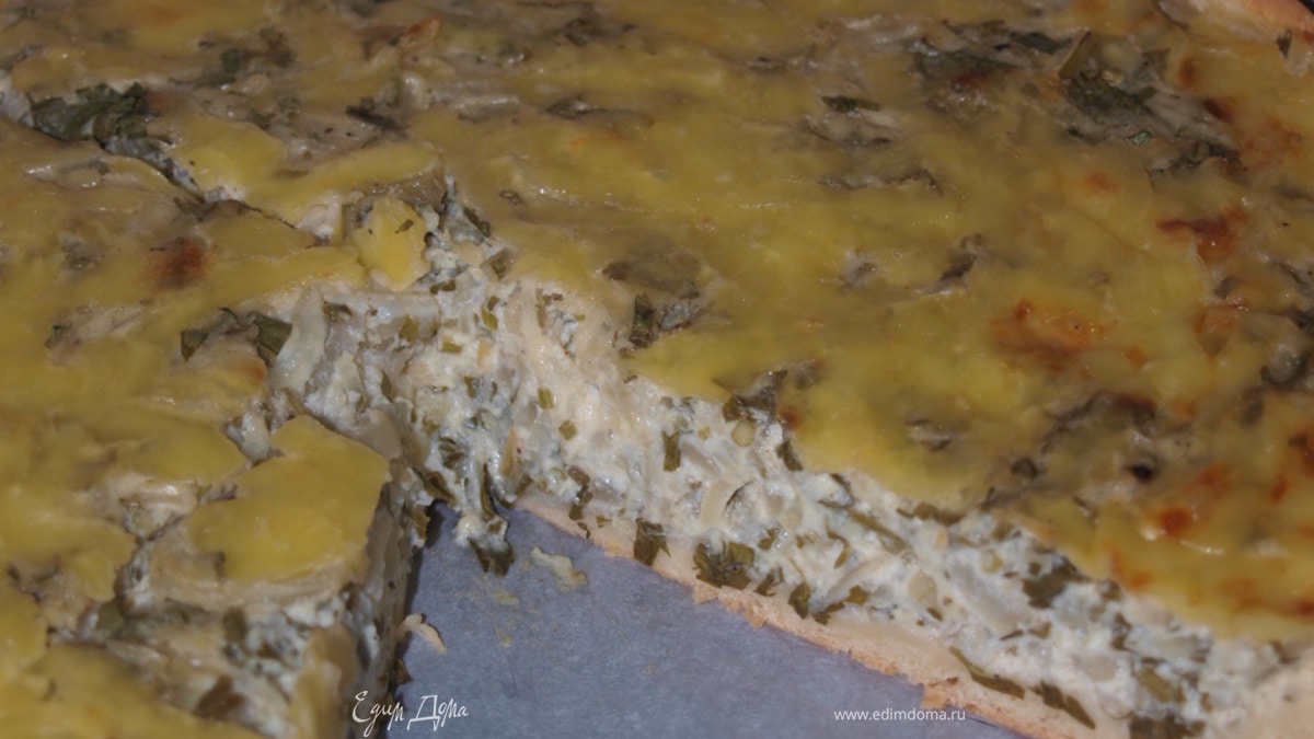 Пирог с луком