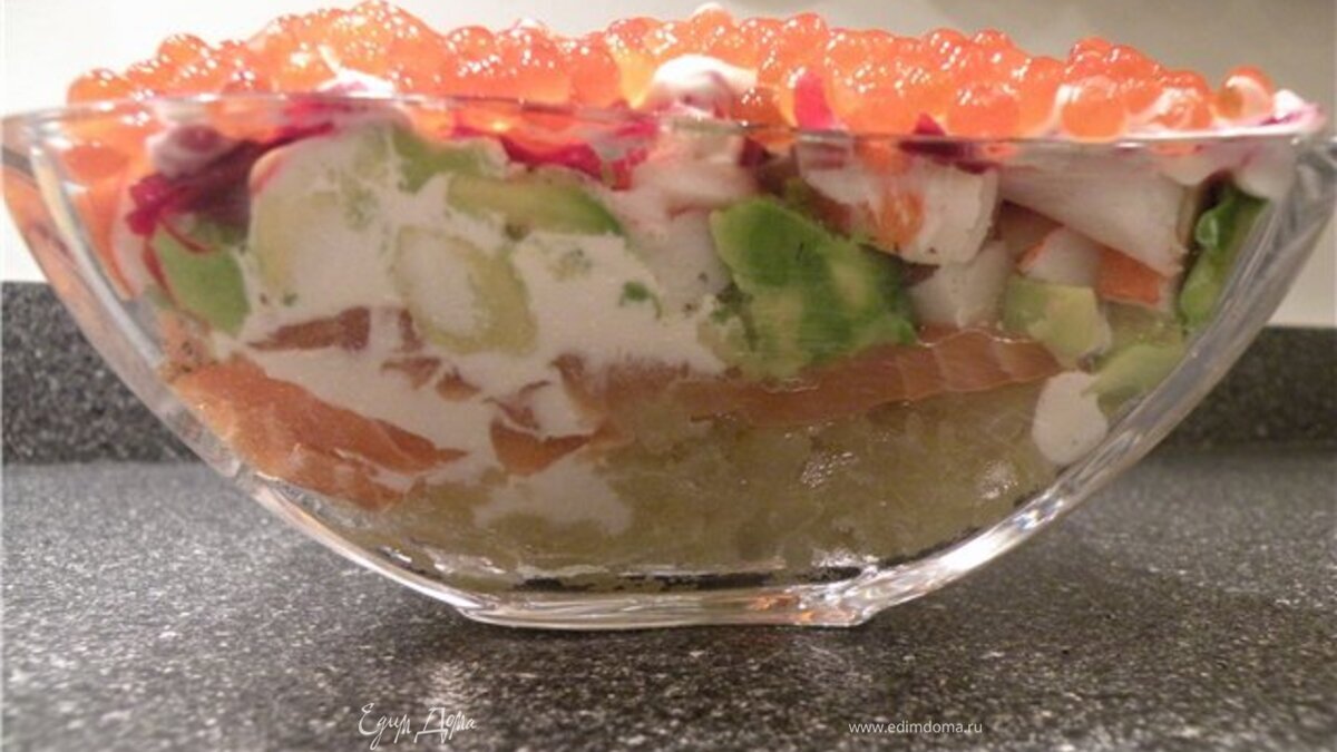 Салат "Царская корона"