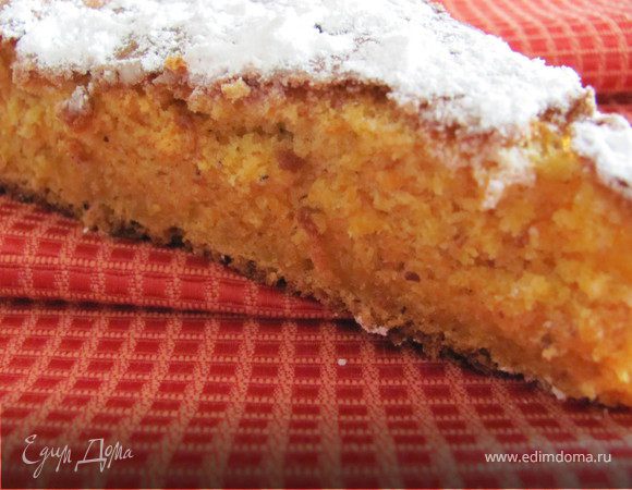 Морковный пирог с фундуком Морковный пирог с фундуком