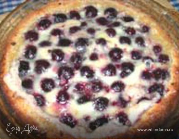 Флан с черешней Флан с черешней