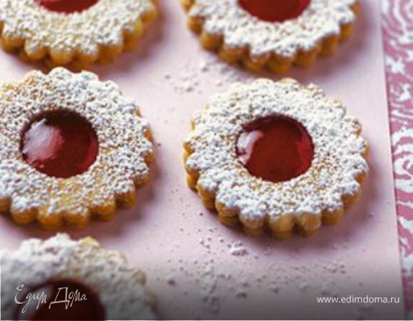 Австрийское печенье Linzer Plätzchen Австрийское печенье Linzer Plätzchen