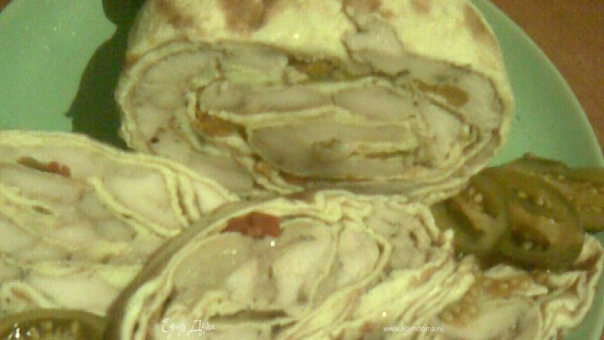 Курица в омлете