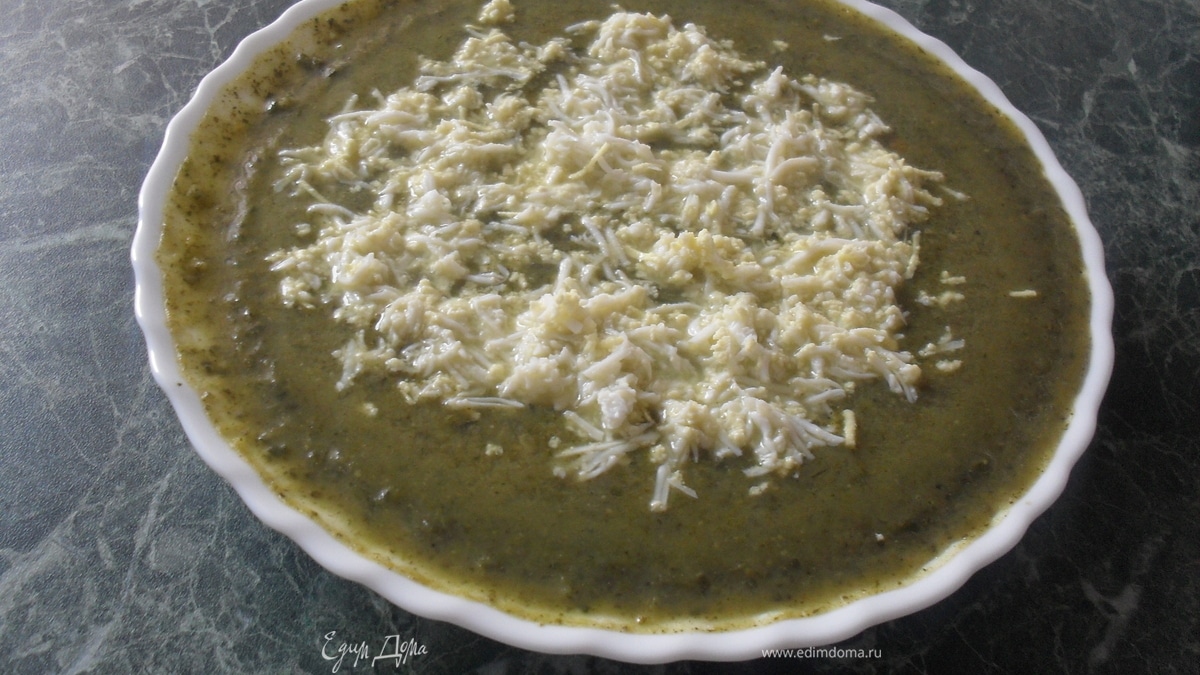 Суп-пюре из крапивы и сельдерея