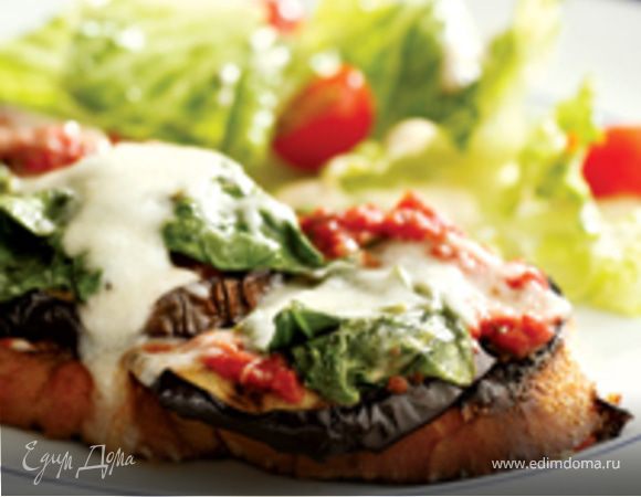 Бутерброд из баклажана на гриле