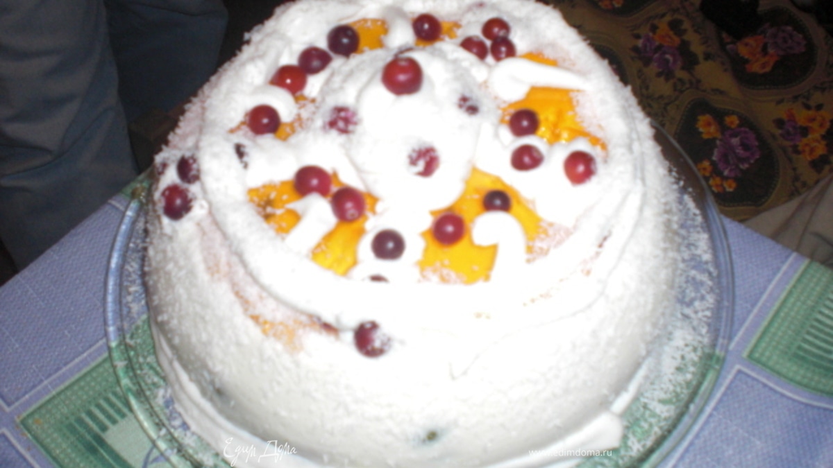 Торт "Морозко" без выпечки