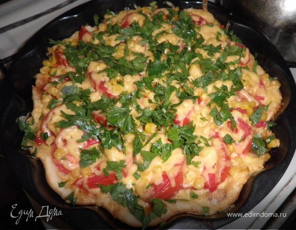 Пицца с салями Пицца с салями