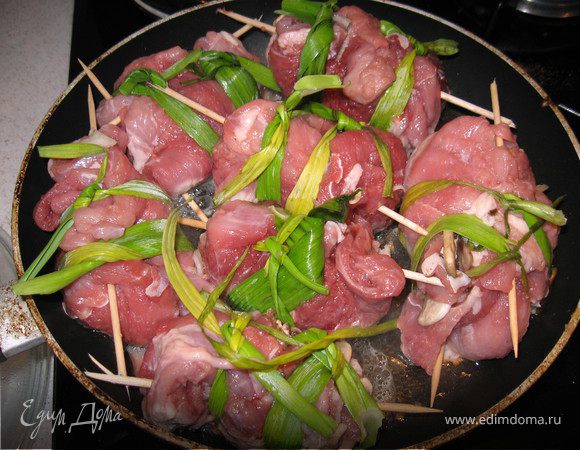 Рулетики из свинины Рулетики из свинины