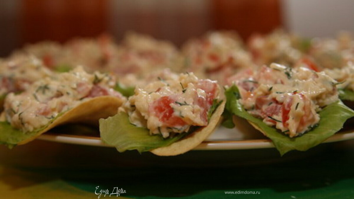 Салат на чипсах