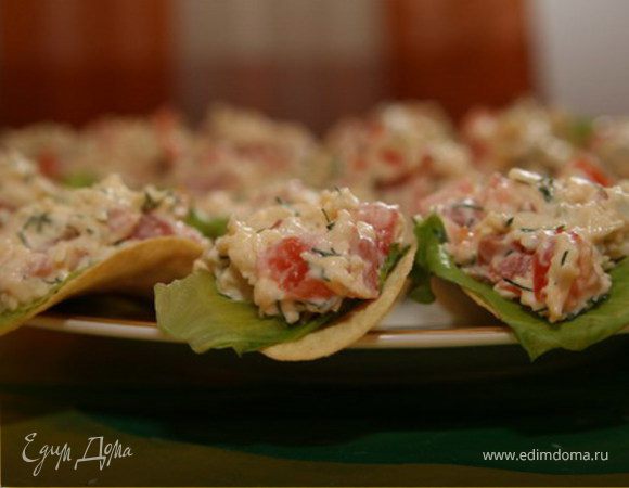 Салат на чипсах Салат на чипсах