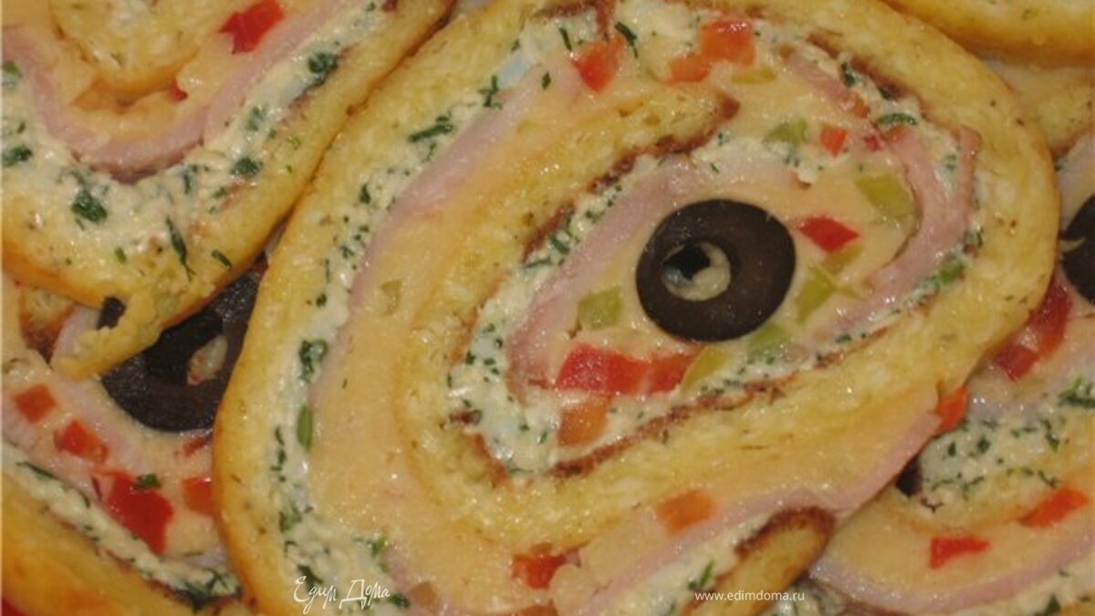 Сырный рулет "Югра"