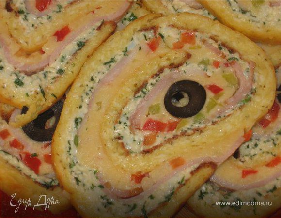 Сырный рулет "Югра"