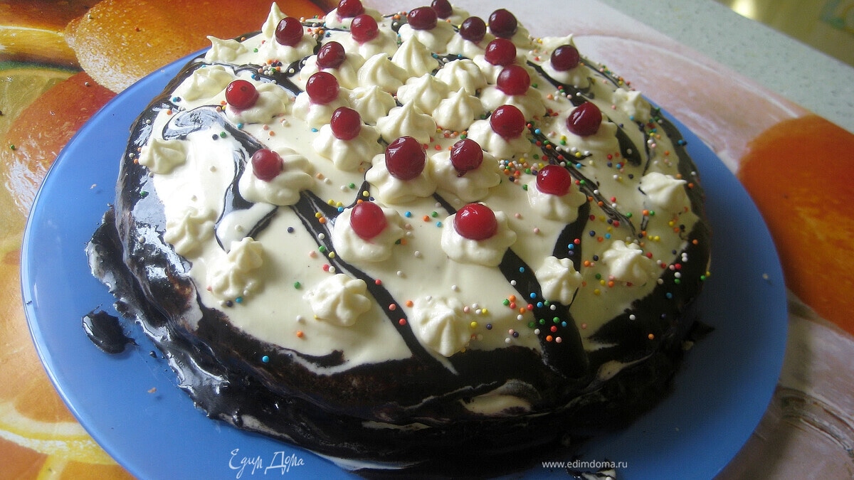 Торт "Шоколадное чудо"