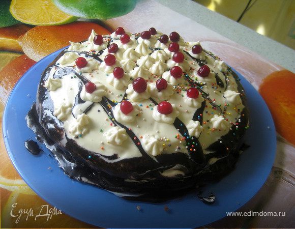 Торт "Шоколадное чудо" Торт "Шоколадное чудо"