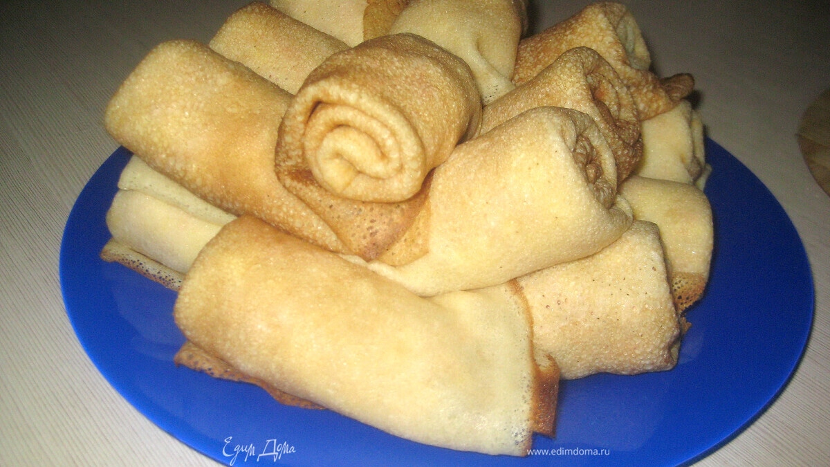 Блинчики с начинкой "Нежные"