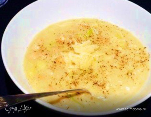 Суп из порея и нута Суп из порея и нута