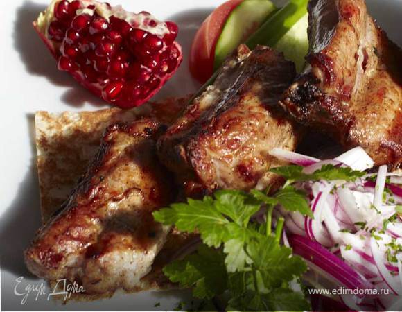 Свиные ребрышки на решетке Свиные ребрышки на решетке