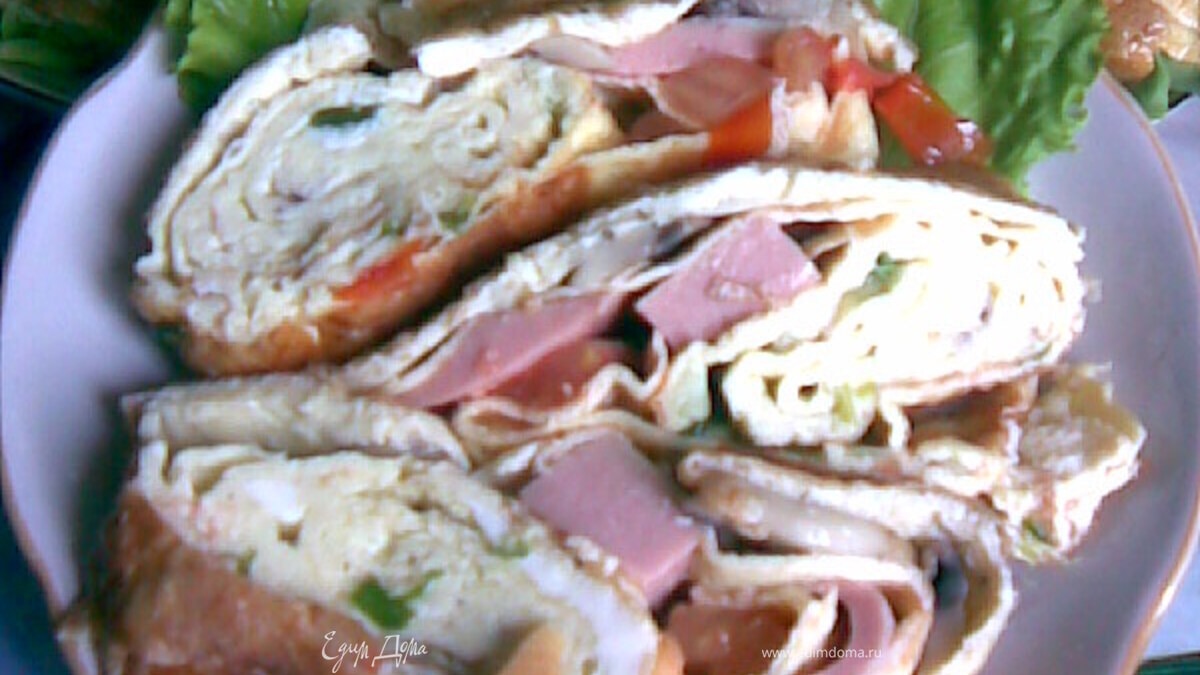 Яичный рулет