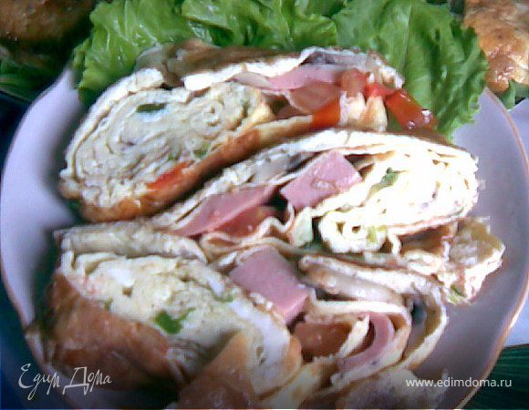 Яичный рулет