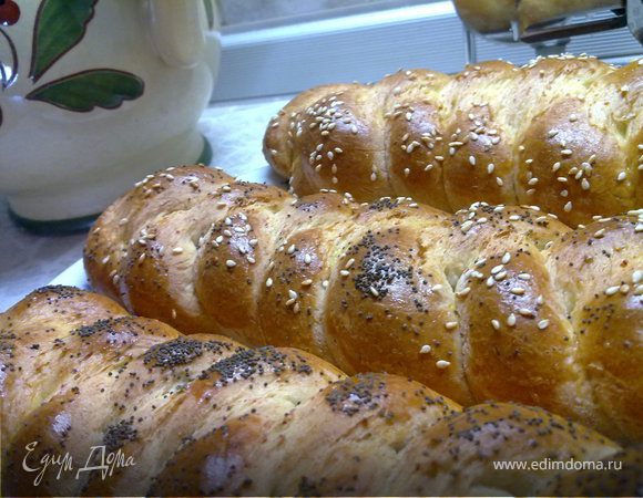 "Халы" из творожного теста