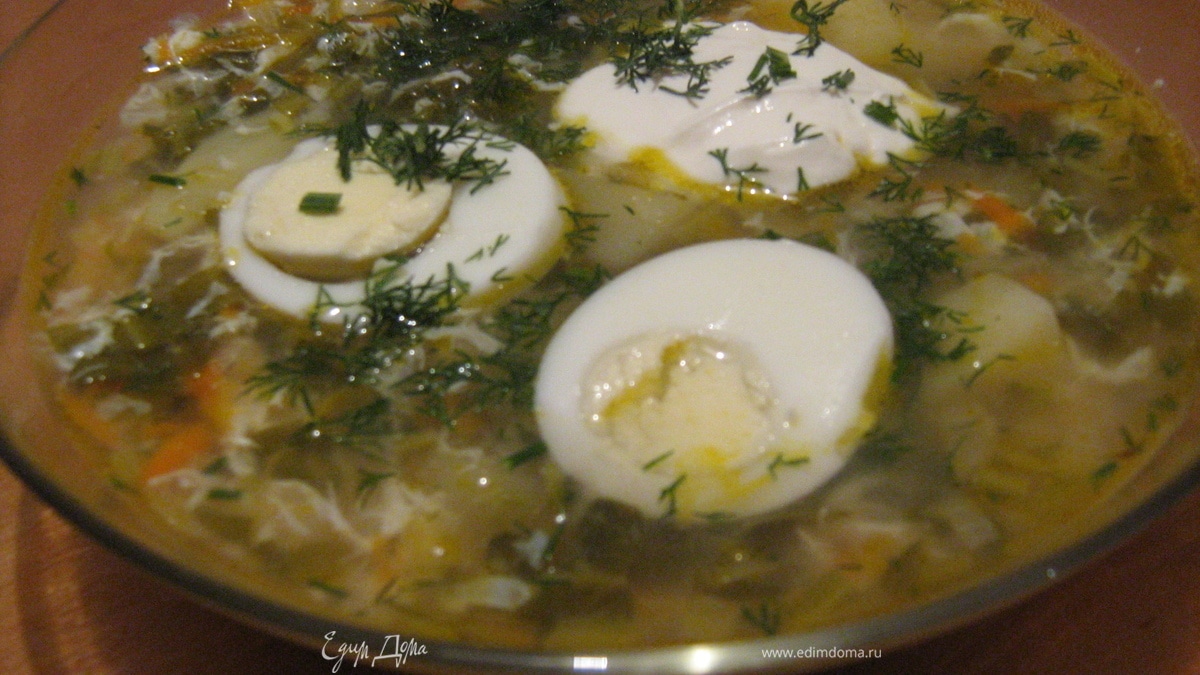 "Кудрявый" суп