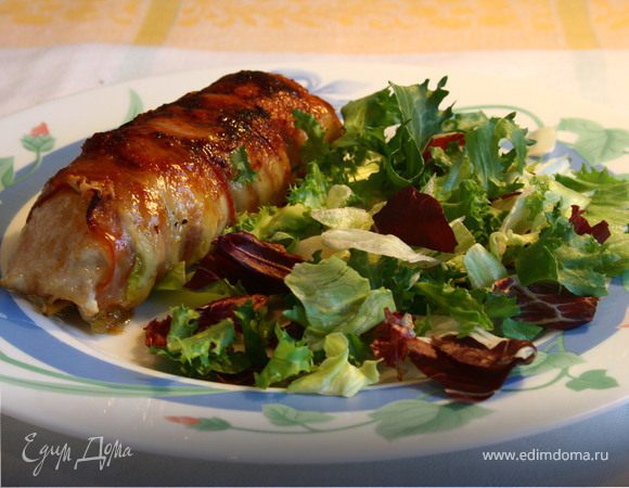 Куриные рулеты по-милански Куриные рулеты по-милански