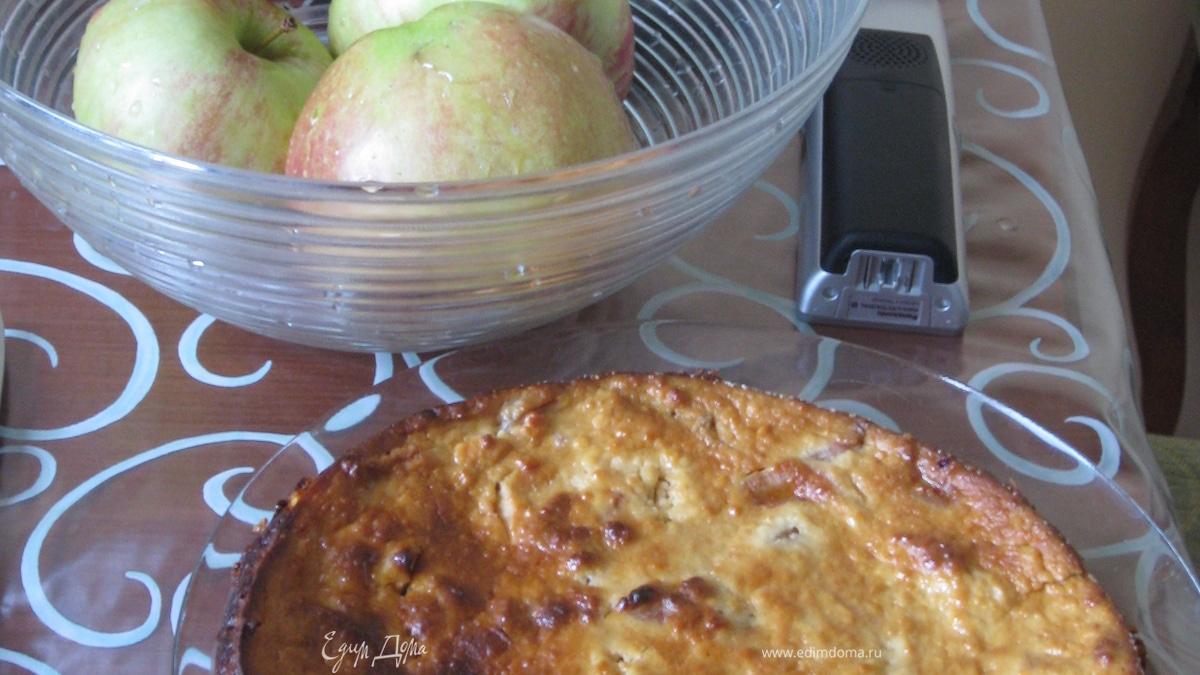 Творожная запеканка с бананом