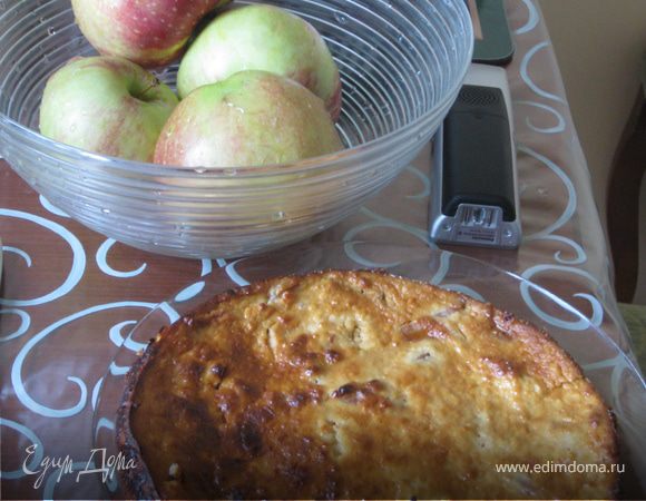 Творожная запеканка с бананом Творожная запеканка с бананом