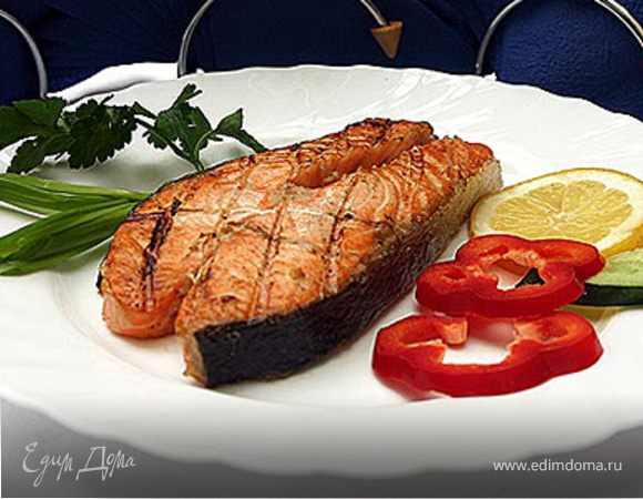 Стейки семги в соево-имбирном соусе Стейки семги в соево-имбирном соусе
