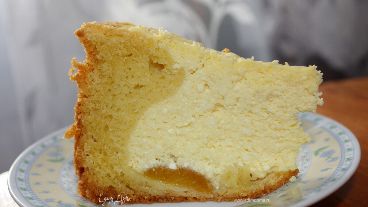 Пирог «Нежный абрикос»