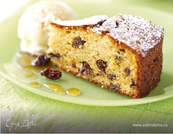 Кекс с изюминками