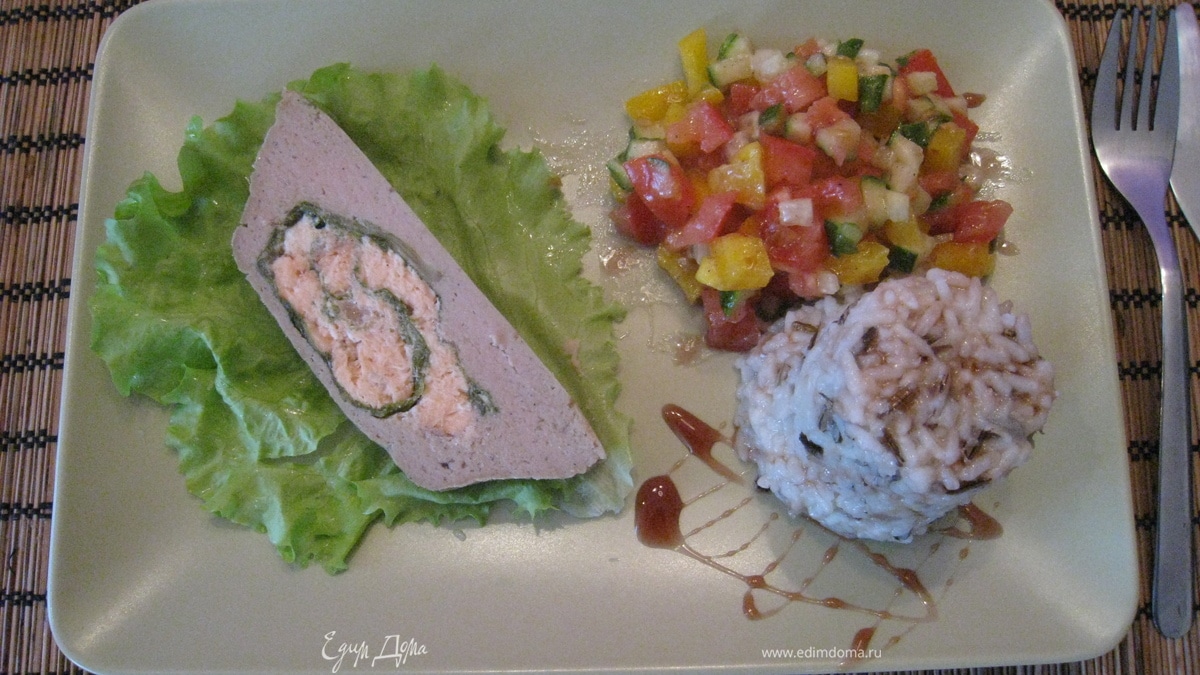 Рыбное суфле (Из двух видов рыбы)