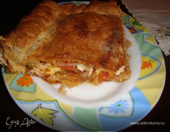 Пицца-пирог "На скорую руку" Пицца-пирог "На скорую руку"