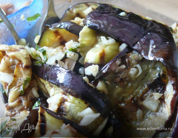 Баклажаны в орехово-мятном маринаде Баклажаны в орехово-мятном маринаде