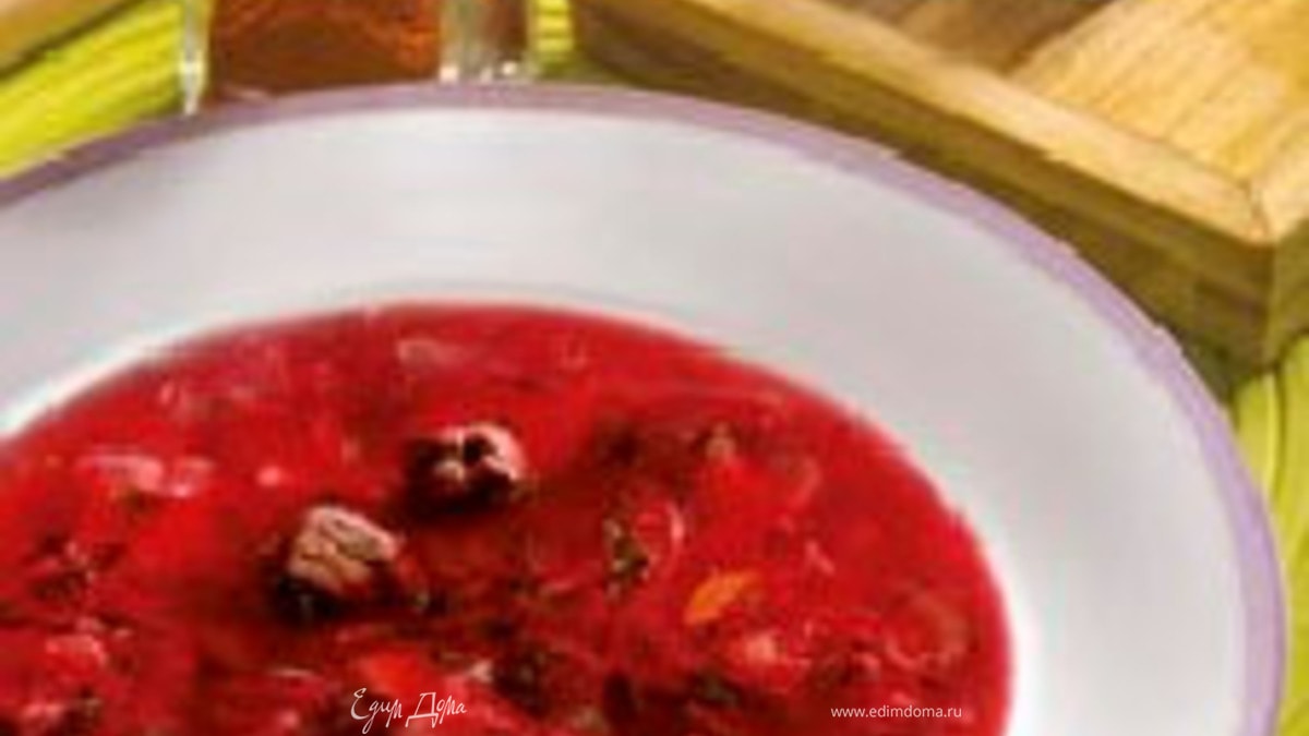 Борщ с квашеной капустой