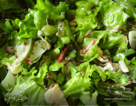 Салат "Все лето в тарелке"