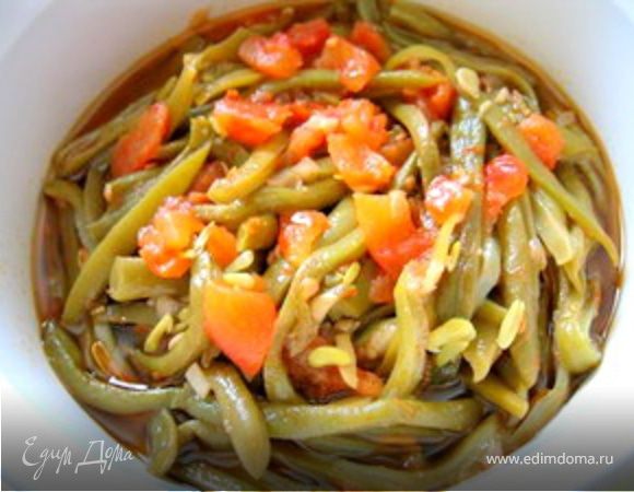 Зеленая фасоль по-турецки