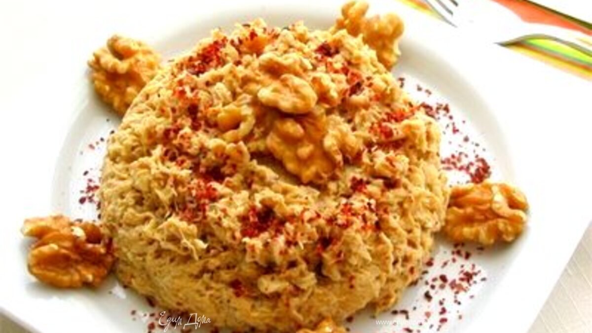 Курица по-черкесски