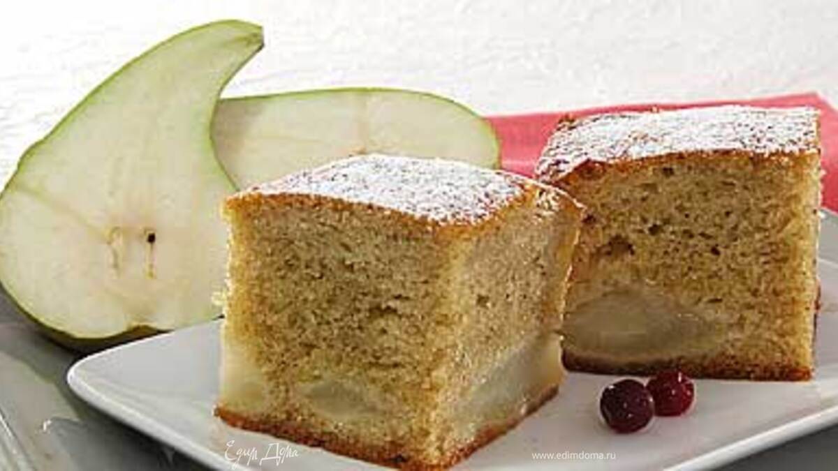 Грушевый кекс