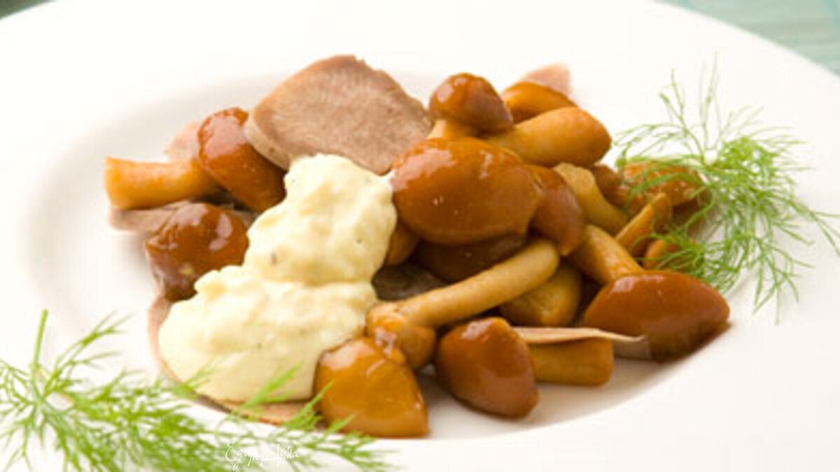 Грибной салат "по-Фински"