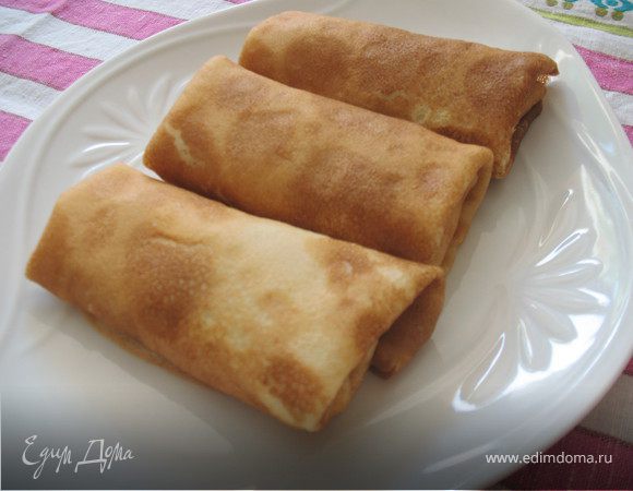 Налистники (блины с творогом)
