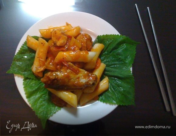 Topoky (корейская паста)