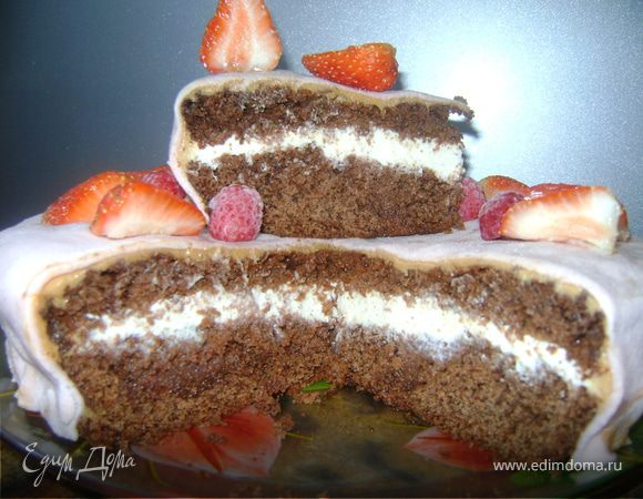 Торт "Лето в шоколаде" Торт "Лето в шоколаде"