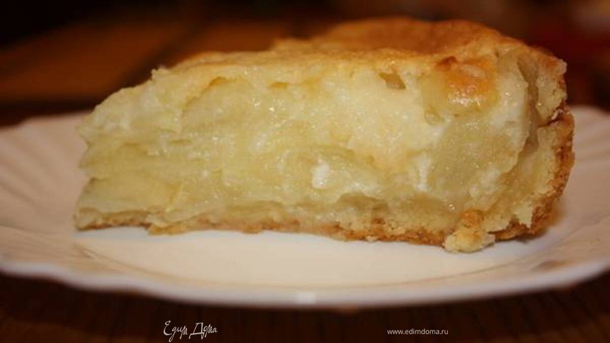 Яблочный пирог "Нежный"
