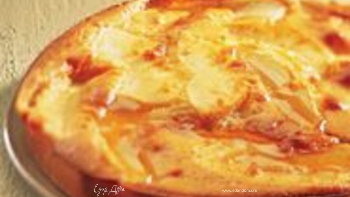 Пирог яблочный с медом