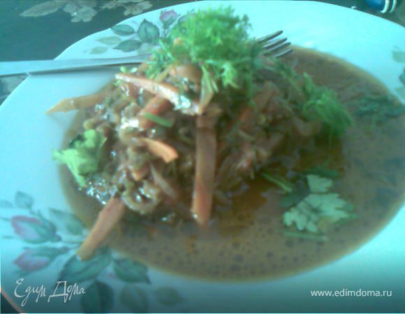 Жаркое с говядиной Жаркое с говядиной