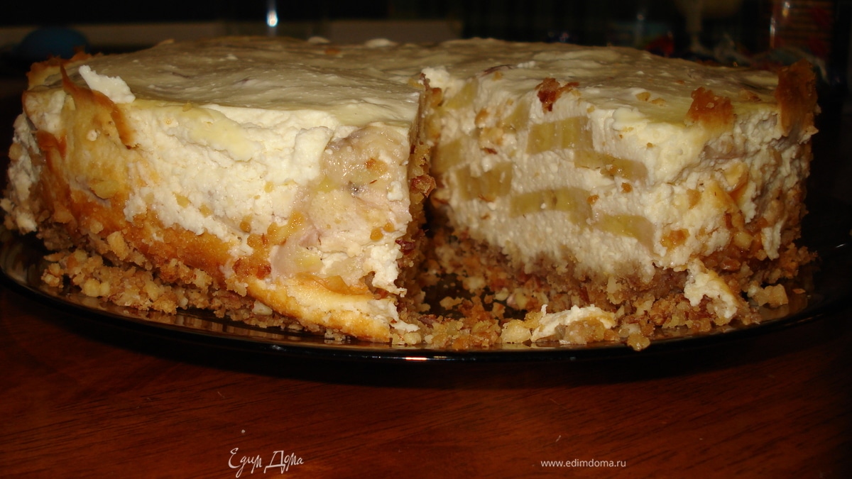 Банановый чизкейк