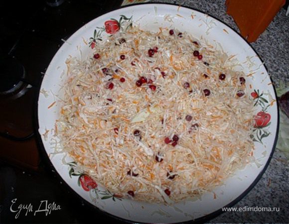 Салат с рисом и лососем