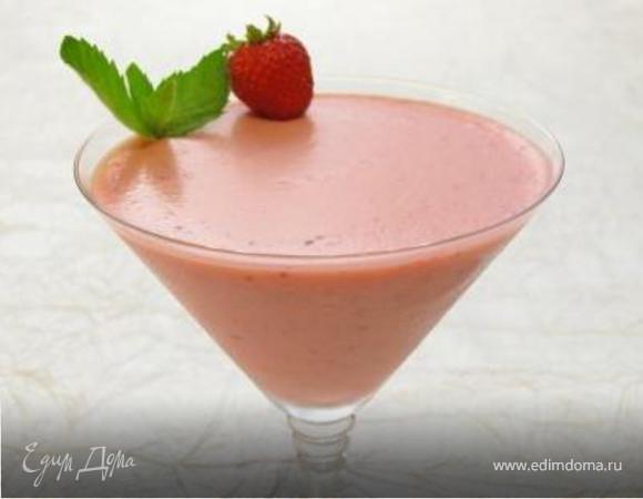 Клубнично-сливочный десерт