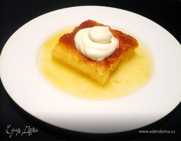 Лимонно-лаймовый пудинг