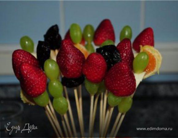 Фрукты в шоколаде